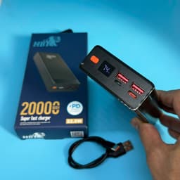 Pin dự phòng sạc nhanh 22.5W HBT HB-T35 20.000mah và RPP-683 10.000mah/ RPP-686 20.000mah/ Romoss PAC20 20.000mah 7