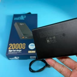 Pin dự phòng sạc nhanh 22.5W HBT HB-T35 20.000mah và RPP-683 10.000mah/ RPP-686 20.000mah/ Romoss PAC20 20.000mah 6