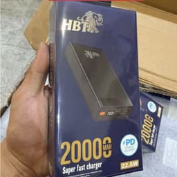 Pin dự phòng sạc nhanh 22.5W HBT HB-T35 20.000mah và RPP-683 10.000mah/ RPP-686 20.000mah/ Romoss PAC20 20.000mah 4
