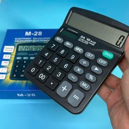 Máy tính tiền Casi M-28 và Máy Tính 12 Chữ Số Cỡ Lớn Màu Sắc Xinh Xắn/ Máy Tính Tiền DS-480 7