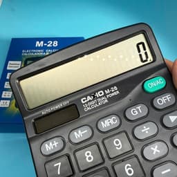 Máy tính tiền Casi M-28 và Máy Tính 12 Chữ Số Cỡ Lớn Màu Sắc Xinh Xắn/ Máy Tính Tiền DS-480 5