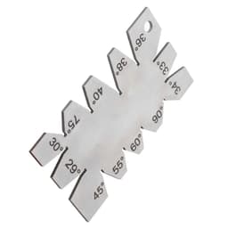 Dưỡng đo góc cơ khí, đầy đủ các góc độ quan trọng của thợ tiện, chất liệu thép không gỉ 4