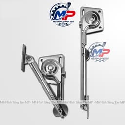(Bộ 2 Cái) Tay Nâng Đỡ Cánh Tủ Bếp Inox Cao Cấp, Tay Đỡ Cánh Tủ PT-02 4