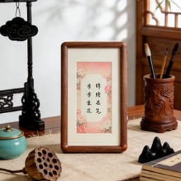 Giấy Xuyến Chỉ Viết Chữ Thư Pháp Hán Việt Bán Sinh Bán Thục 9