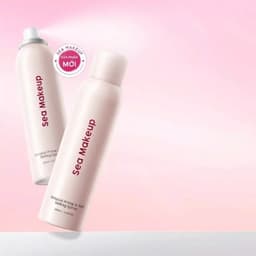 Xịt khoá nền SEA MAKEUP Setting Spray tạo hiệu ứng căng bóng, dưỡng ẩm lâu trôi và hiệu quả lì mịn 40ml/100ml 2