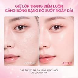Xịt khoá nền SEA MAKEUP Setting Spray tạo hiệu ứng căng bóng, dưỡng ẩm lâu trôi và hiệu quả lì mịn 40ml/100ml 7