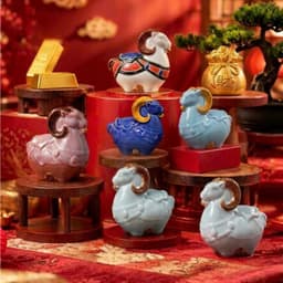 Tượng Dê Bé Gốm Sứ Bát Tràng Dùng Để Trưng Bày Trang Trí,Decor Quà Tặng Linh Vật 2027 1