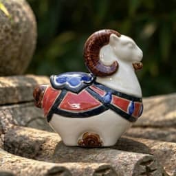 Tượng Dê Bé Gốm Sứ Bát Tràng Dùng Để Trưng Bày Trang Trí,Decor Quà Tặng Linh Vật 2027 6