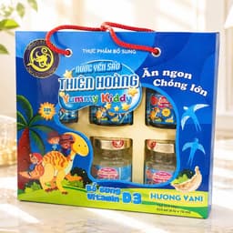 11 Hộp Yến Sào Thiên Hoàng Yummy Kiddy 20% Hương vani + Tặng 6 Lon Yến 2