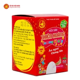 (30 Lọ) Yến Sào Thiên Hoàng Yummy Kiddy 20% Hương dâu 3