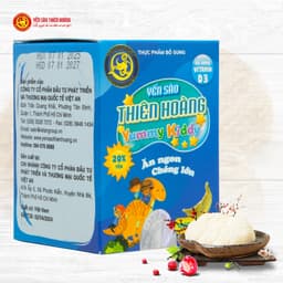 (30 Lọ) Yến Sào Thiên Hoàng Yummy Kiddy 20% Hương vani 4