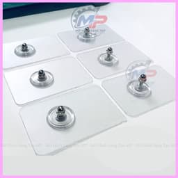 Miếng Dán Ốc Vít Dán Tường 56x56mm Màu Trắng Phụ Kiện Treo Nội Thất PK-03 8