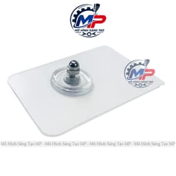 Miếng Dán Ốc Vít Dán Tường 56x56mm Màu Trắng Phụ Kiện Treo Nội Thất PK-03 5