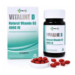##VITALINE D3 4000 IU (120 Viên)– Vitamin D3 Hàm Lượng Cao, Dễ Hấp Thu, Dùng Cho Người Trưởng Thành < SHOP GÀ NHÍT 7