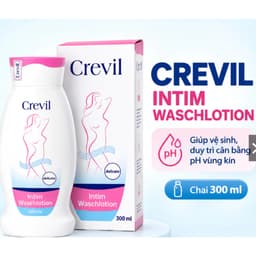 **Crevil ( chai 100mml và 300ml )Dung dịch vệ sinh phụ nữ , chống viêm cân bằng pH>BUNINY SHOP$ 3