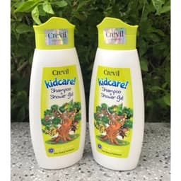 **Crevil Kidcare  300ml.Gel Tắm Gội Cho Bé,Dịu Nhẹ, Hỗ Trợ Rôm Sảy, Mẩn Ngứa & Dưỡng Ẩm Da Bé <BUNINY SHOP$ 2