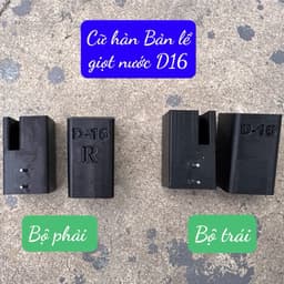 Cữ hàn bản lề giọt nước D16 và D20 bằng nhựa 1