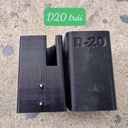 Cữ hàn bản lề giọt nước D16 và D20 bằng nhựa 7