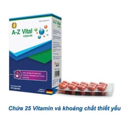 **A-Z Vital capsules (hộp 30 viên)  bổ tổng hợp,giúp tăng cường sức đề kháng và hệ miễn dịch của cơ thể.<BUNINY SHOP $ 2