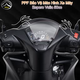 Miếng Dán PPF Bảo Vệ Đồng Hồ Xe Máy Espero Velia 50cc chống trầy và làm mới màn hình xe máy 1