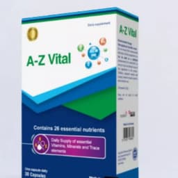 **A-Z Vital capsules (hộp 30 viên)  bổ tổng hợp,giúp tăng cường sức đề kháng và hệ miễn dịch của cơ thể.<BUNINY SHOP $ 7