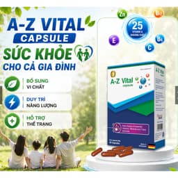 **A-Z Vital capsules (hộp 30 viên)  bổ tổng hợp,giúp tăng cường sức đề kháng và hệ miễn dịch của cơ thể.<BUNINY SHOP $ 1