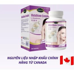 **VitaGold Glutathion Complex ( 30 viên) hỗ trợ chống oxy hóa,hỗ trợ cải thiện tình trạng nám da,sạm da <BUNINY SHOP $ 7