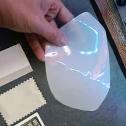 Màng phủ chống trầy PPF bảo vệ màn hình xe máy điện Lihaze Z5 trong suốt vô hình bóng gương 2