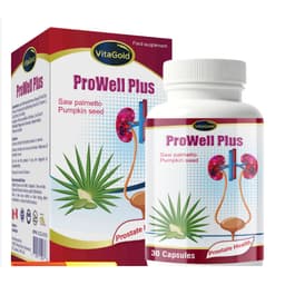 **Vitagold  ProWell Plus Saw Palmetto ( 30 viên ) Hỗ Trợ Tiểu Đêm,Tiểu Nhiều Lần,Tiền Liệt Tuyến<BUNINY SHOP$ 6