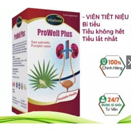 **Vitagold  ProWell Plus Saw Palmetto ( 30 viên ) Hỗ Trợ Tiểu Đêm,Tiểu Nhiều Lần,Tiền Liệt Tuyến<BUNINY SHOP$ 1