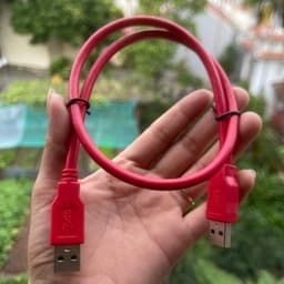 Cáp 2 đầu USB 3.0 đỏ 60cm và đen 1M5/ Cáp usb nối dài màu đen 1M5/ 3M 4