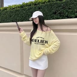 Áo thun giấy tay dài in chữ CELIEN SPORT ONLY US FOLLOW THE DREAM phong cách thường ngày 5