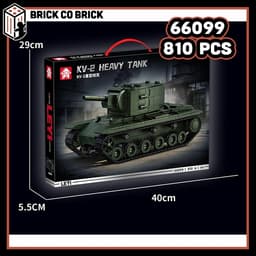 Mô hình Tank KV2 Mô hình Tank Thế Chiến hạng Nặng Quân sự KV2 66099 3