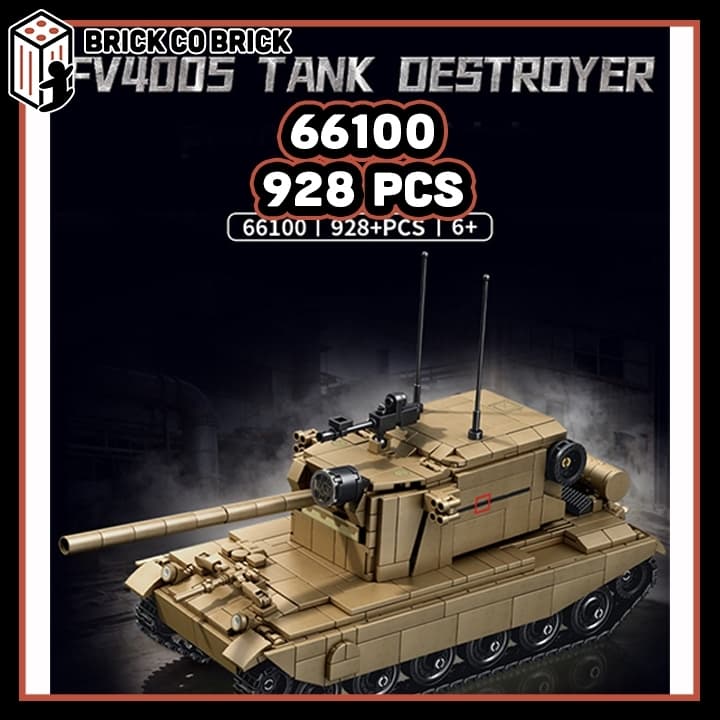 Mô hình Tank FV4005 Mô hình Quân sự Hạng Nặng Tank Thế chiến FV4005 66100