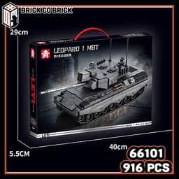 Mô hình Tank  LEOPARD 1 MBT Mô hình Hạng Nặng Quân sự Tank  LEOPARD 1 MBT 66101 3