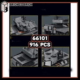 Mô hình Tank  LEOPARD 1 MBT Mô hình Hạng Nặng Quân sự Tank  LEOPARD 1 MBT 66101 4