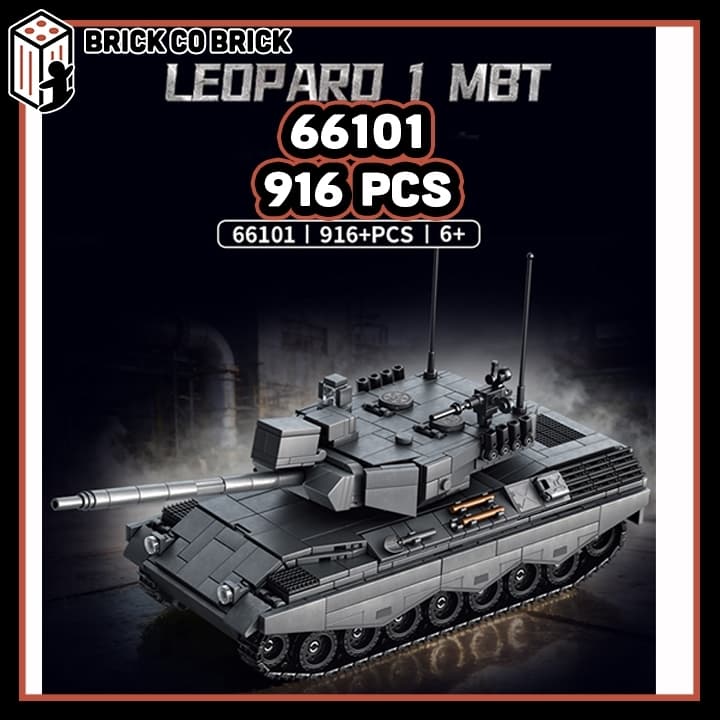 Mô hình Tank  LEOPARD 1 MBT Mô hình Hạng Nặng Quân sự Tank  LEOPARD 1 MBT 66101
