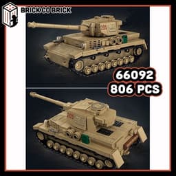 Mô hình Tank PANZER IV  Mô hình Tank Quân sự Hạng Nặng PANZER IV 66092 3