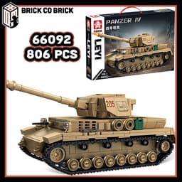 Mô hình Tank PANZER IV  Mô hình Tank Quân sự Hạng Nặng PANZER IV 66092 2