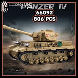 Mô hình Tank PANZER IV  Mô hình Tank Quân sự Hạng Nặng PANZER IV 66092 1