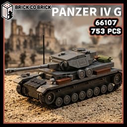 Mô hình Tank Quân sự PANZER IV G Mô hình Tank Thế Chiến Quân sự Hạng Nặng PANZER IV G 66107 1