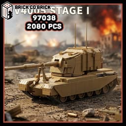 Mô hình Tank Quân sự FV4005 STAGE I Mô hình Tank Thế Chiến Quân sự Hạng Nặng FV4005 STAGE I 97038 2