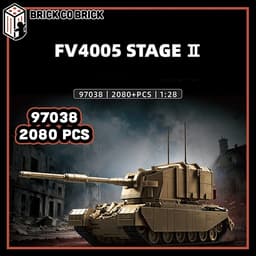 Mô hình Tank Quân sự FV4005 STAGE I Mô hình Tank Thế Chiến Quân sự Hạng Nặng FV4005 STAGE I 97038 1