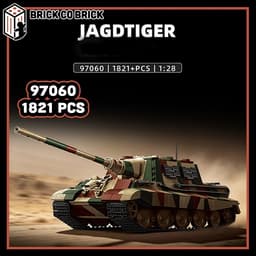 Mô hình Tank JAGDTIGER  Hạng Nặng Mô hình Tank Quân sự Thế Chiến JAGDTIGER 97060 1
