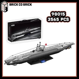 Mô hình Tàu Ngầm Quân sự U-BOAT U96 Mô hình Tàu Quân sự Hạng Nặng U96 98015 2