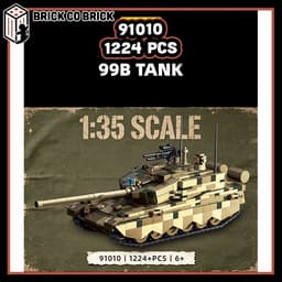 Mô hình Tank Quân sự  99B Mô hình Tank Thế Chiến Quân sự Hạng Nặng 99B 91010 1