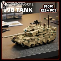 Mô hình Tank Quân sự  99B Mô hình Tank Thế Chiến Quân sự Hạng Nặng 99B 91010 2