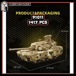 Mô hình Tank Quân sự  TYPE -100  Mô hình Tank Thế Chiến Quân sự Hạng Nặng TYPE -100 91011 1