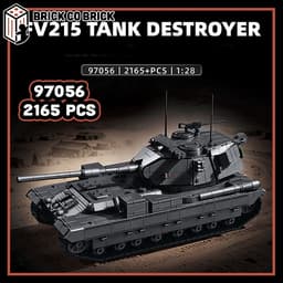 Mô hình Tank  FV215 DESTROYER  Mô hình Tank Quân sự Hạng Nặng  FV215 DESTROYER 97056 6