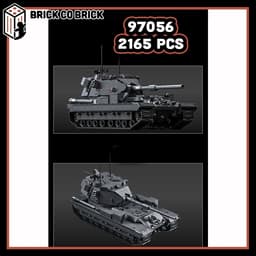 Mô hình Tank  FV215 DESTROYER  Mô hình Tank Quân sự Hạng Nặng  FV215 DESTROYER 97056 3